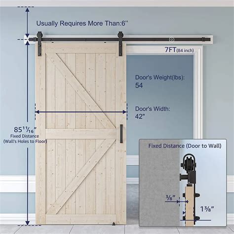 Allowing each customer the ability to create a truly one-of-a-kind door by placing each plank in the desired location. . Sz tophand barn door instructions